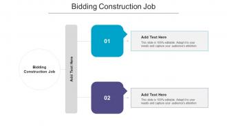 Bidding Construction Job Ppt Powerpoint Presentation Show Design Ideas Cpb