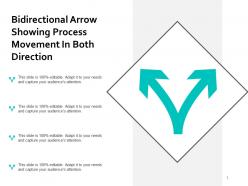 Bidirectional arrow showing process movement in both direction