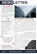 Bifold One Pager Company Highlights Newsletter Presentation Report Infographic Ppt Pdf Document