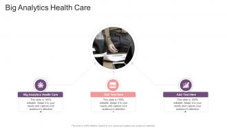 Big Analytics Health Care In Powerpoint And Google Slides Cpb