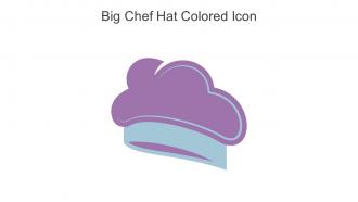 Big Chef Hat Colored Icon In Powerpoint Pptx Png And Editable Eps Format
