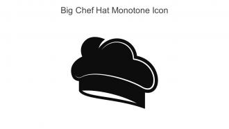 Big Chef Hat Monotone Icon In Powerpoint Pptx Png And Editable Eps Format