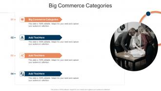 Big Commerce Categories In Powerpoint And Google Slides Cpb