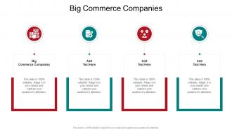 Big Commerce Companies In Powerpoint And Google Slides Cpb