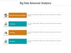 Big data advanced analytics ppt powerpoint presentation summary infographic template cpb