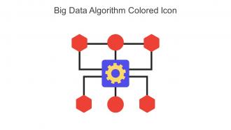 Big Data Algorithm Colored Icon In Powerpoint Pptx Png And Editable Eps Format