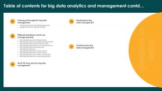 Big Data Analytics And Management Powerpoint Presentation Slides Multipurpose Professional