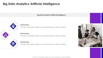 Big Data Analytics Artificial Intelligence In Powerpoint And Google Slides Cpb