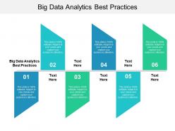 Big data analytics best practices ppt powerpoint presentation ideas structure cpb