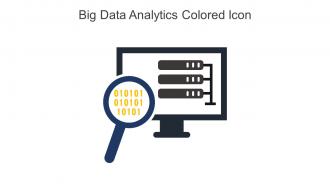 Big Data Analytics Colored Icon In Powerpoint Pptx Png And Editable Eps Format