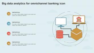 Big Data Analytics For Omnichannel Banking Icon