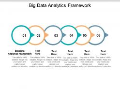 Big data analytics framework ppt powerpoint presentation model graphics cpb