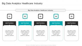Big Data Analytics Healthcare Industry In Powerpoint And Google Slides Cpb