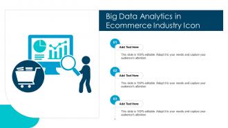 Big Data Analytics In Ecommerce Industry Icon