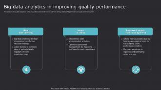 Big Data Analytics In Improving Quality Improving Medicare Services With Health