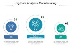 Big data analytics manufacturing ppt powerpoint presentation gallery template