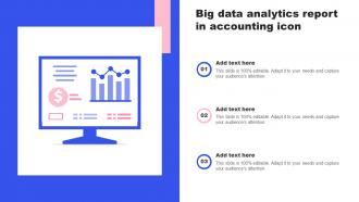 Big Data Analytics Report In Accounting Icon
