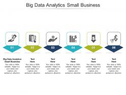 Big data analytics small business ppt powerpoint presentation portfolio grid cpb