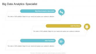 Big Data Analytics Specialist In Powerpoint And Google Slides Cpb