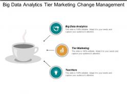 Big data analytics tier marketing change management leadership cpb