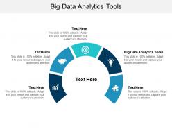 Big data analytics tools ppt powerpoint presentation slides ideas cpb