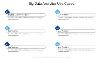 Big Data Analytics Use Cases In Powerpoint And Google Slides Cpb