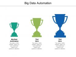 Big data automation ppt powerpoint presentation gallery samples cpb