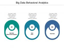 Big data behavioral analytics ppt powerpoint presentation gallery background designs cpb