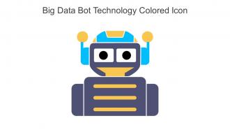 Big Data Bot Technology Colored Icon In Powerpoint Pptx Png And Editable Eps Format