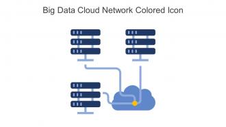 Big Data Cloud Network Colored Icon In Powerpoint Pptx Png And Editable Eps Format