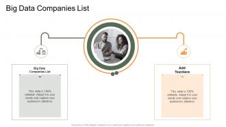 Big Data Companies List In Powerpoint And Google Slides Cpb