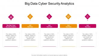 Big Data Cyber Security Analytics In Powerpoint And Google Slides Cpb