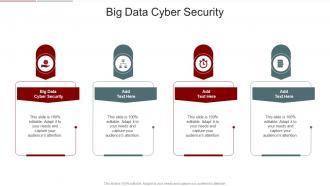 Big Data Cyber Security In Powerpoint And Google Slides Cpb