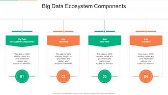 Big Data Ecosystem Components In Powerpoint And Google Slides Cpb
