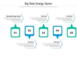 Big data energy sector ppt powerpoint presentation summary display cpb