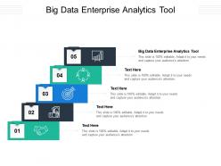 Big data enterprise analytics tool ppt powerpoint presentation infographic template format cpb