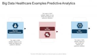 Big Data Healthcare Examples Predictive Analytics In Powerpoint And Google Slides Cpb