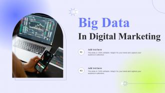 Big Data In Digital Marketing Ppt Powerpoint Presentation File Icon