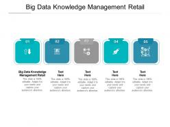 Big data knowledge management retail ppt powerpoint presentation professional file formats cpb