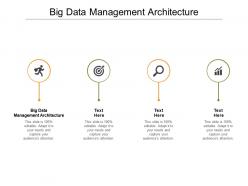 Big data management architecture ppt powerpoint presentation outline slides cpb
