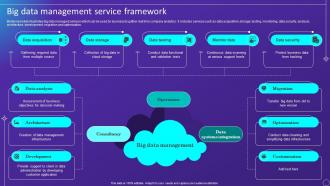 Big Data Management Service Framework