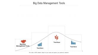 Big data management tools ppt powerpoint presentation gallery slides cpb