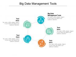 Big data management tools ppt powerpoint presentation summary example cpb