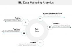 Big data marketing analytics ppt powerpoint presentation model slides cpb
