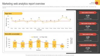 Big Data Marketing Marketing Web Analytics Report Overview MKT SS V