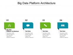 Big data platform architecture ppt powerpoint presentation infographics examples cpb