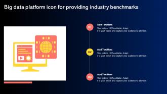 Big Data Platform Icon For Providing Industry Benchmarks