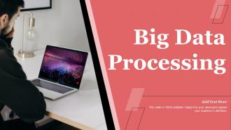 Big Data Processing Ppt Powerpoint Presentation Infographics Icons