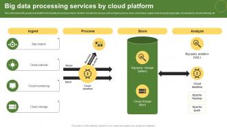 Big Data Processing Services By Cloud Platform