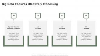 Big Data Requires Effectively Processing In Powerpoint And Google Slides Cpb